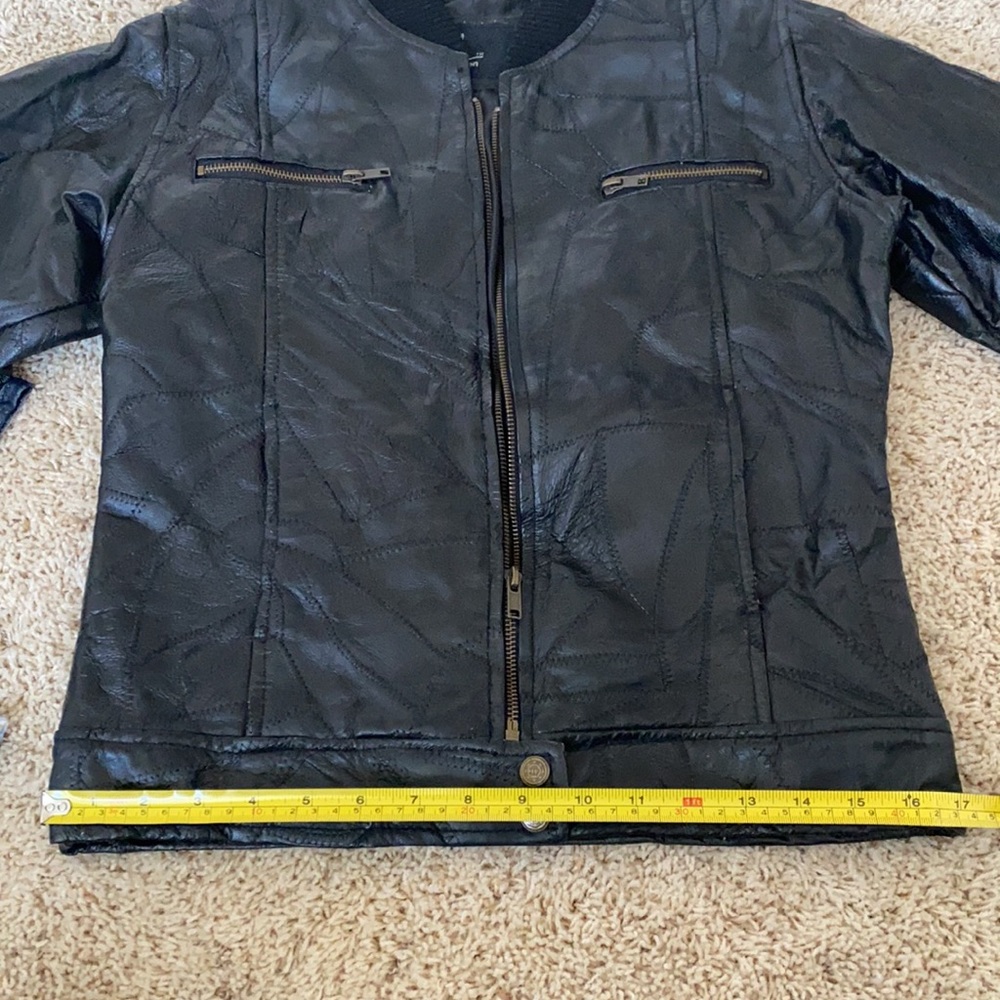 M Collection Leather Jacket - Picture 11 of 16